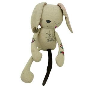 Peanut and Elliot Bunny Tattoo Peg Leg Pierced Expression